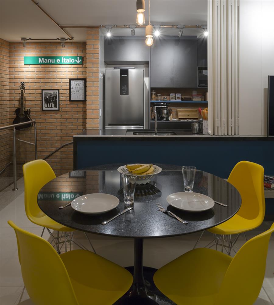 巴西 81 平米公寓的低成本高效果改造-5