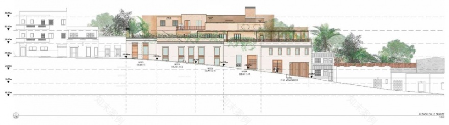 Kimpton Las Mercedes酒店丨Moneo Brock Architects-46