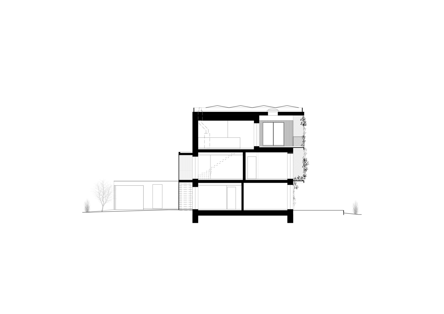 瑞士 Weinfelden 三世代共享家园丨Bauatelier Metzler-28