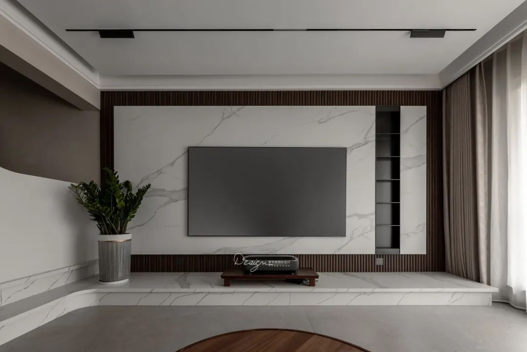 富力湾 300㎡现代简约设计丨张帝,杨闵涵-24