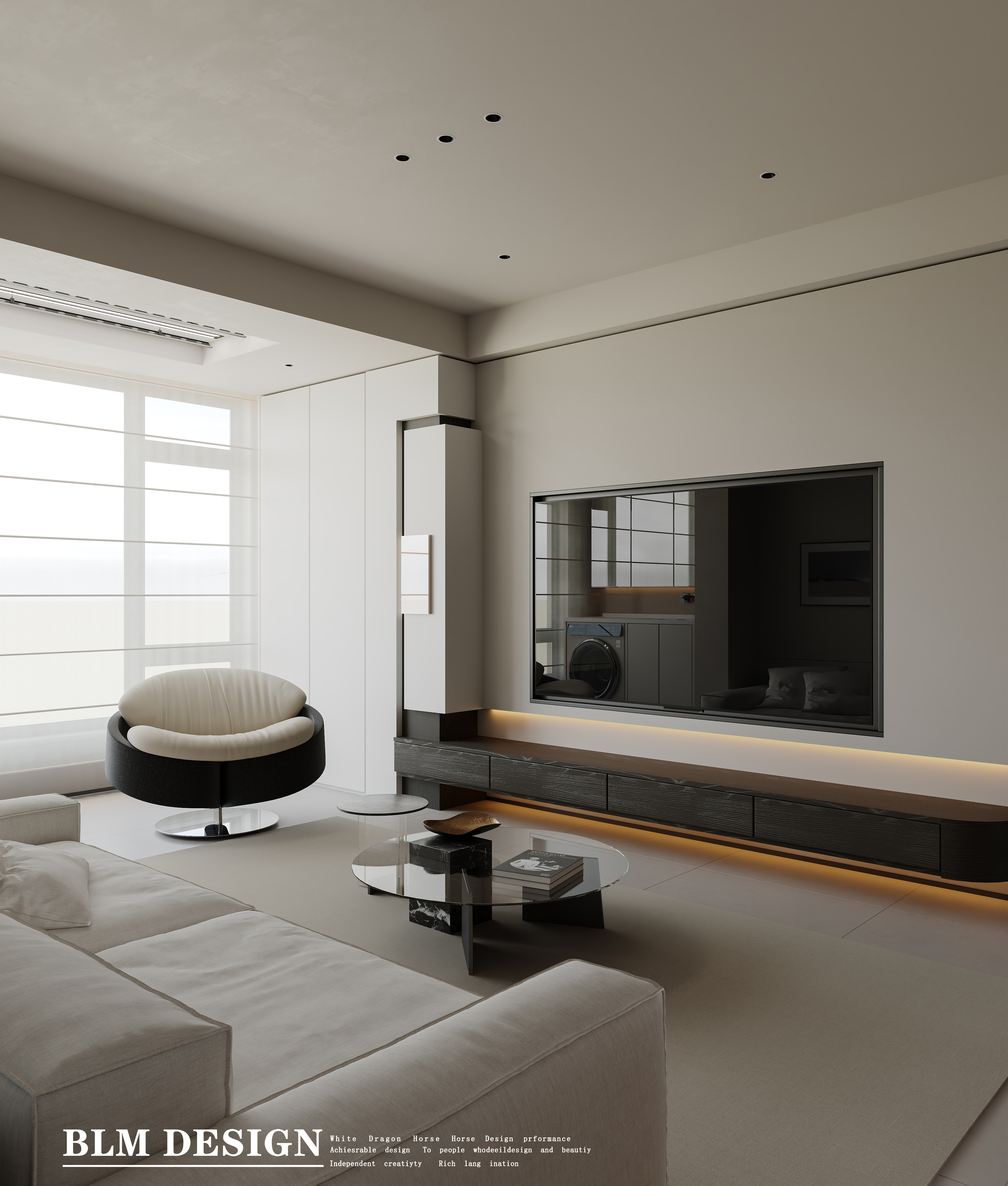 现代  白龙马效果图制作项目-7