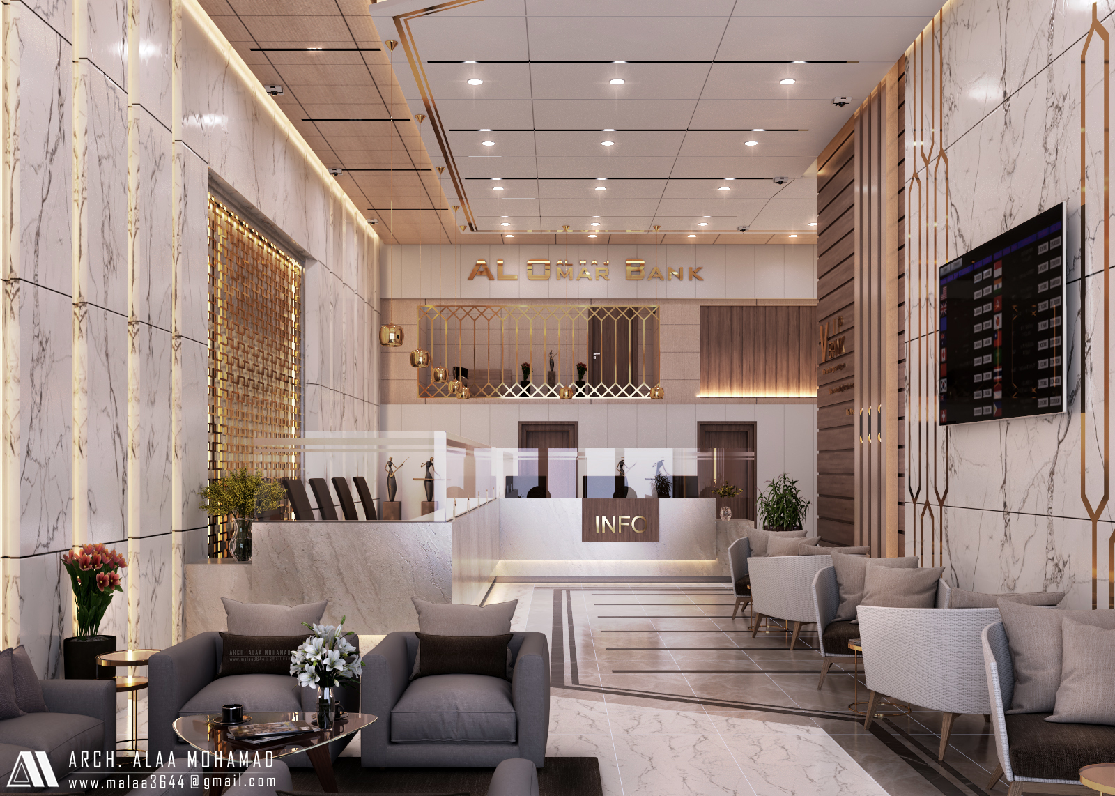 叙利亚阿勒颇商业银行行政办公楼设计-15