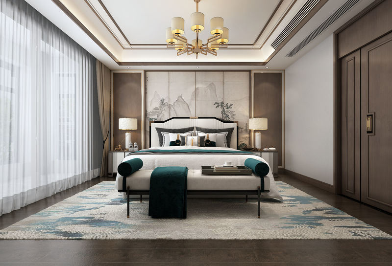 界首花千树新中式设计-14