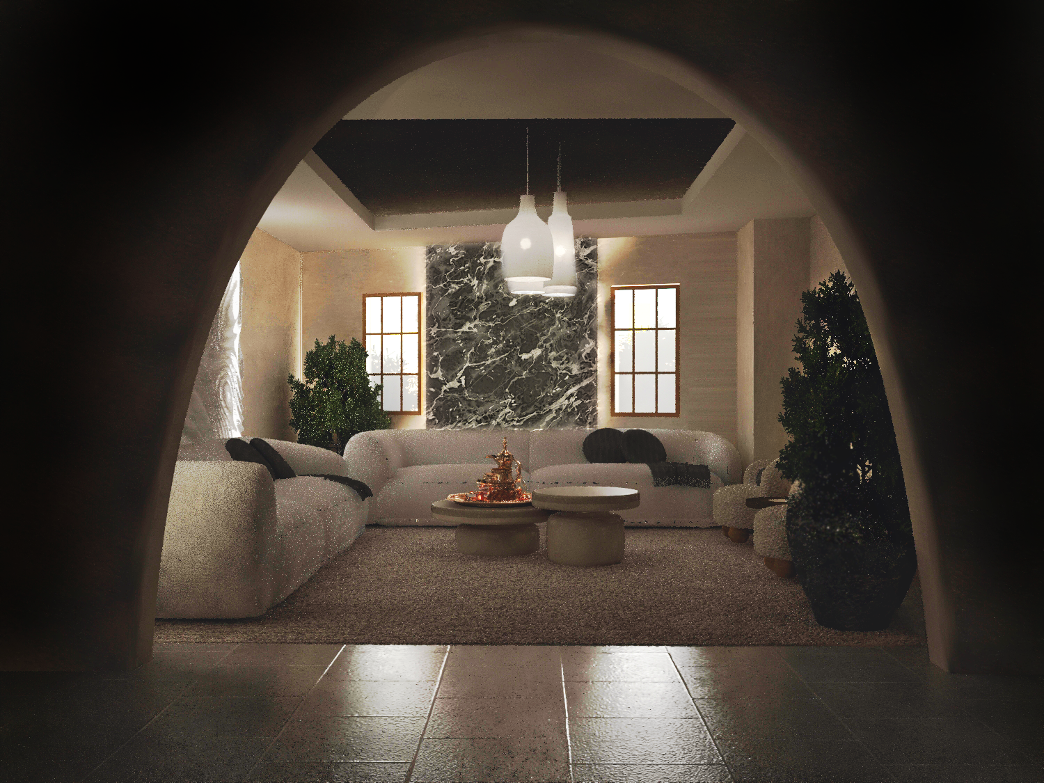 大学入学大厅设计-14