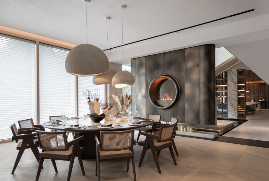 晨雾·美罗堡全屋定制总部展厅丨中国宁波丨近境制作-44