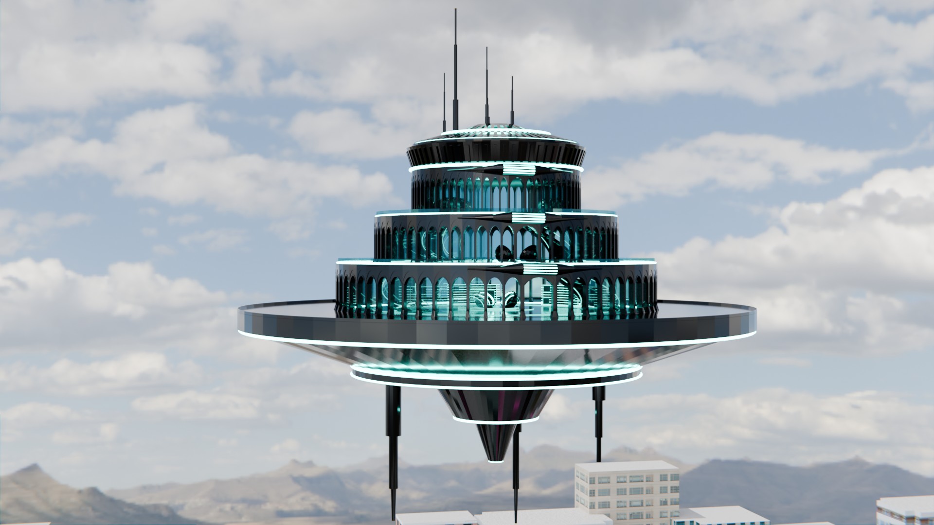 建筑中的产卵，简单宇宙-6