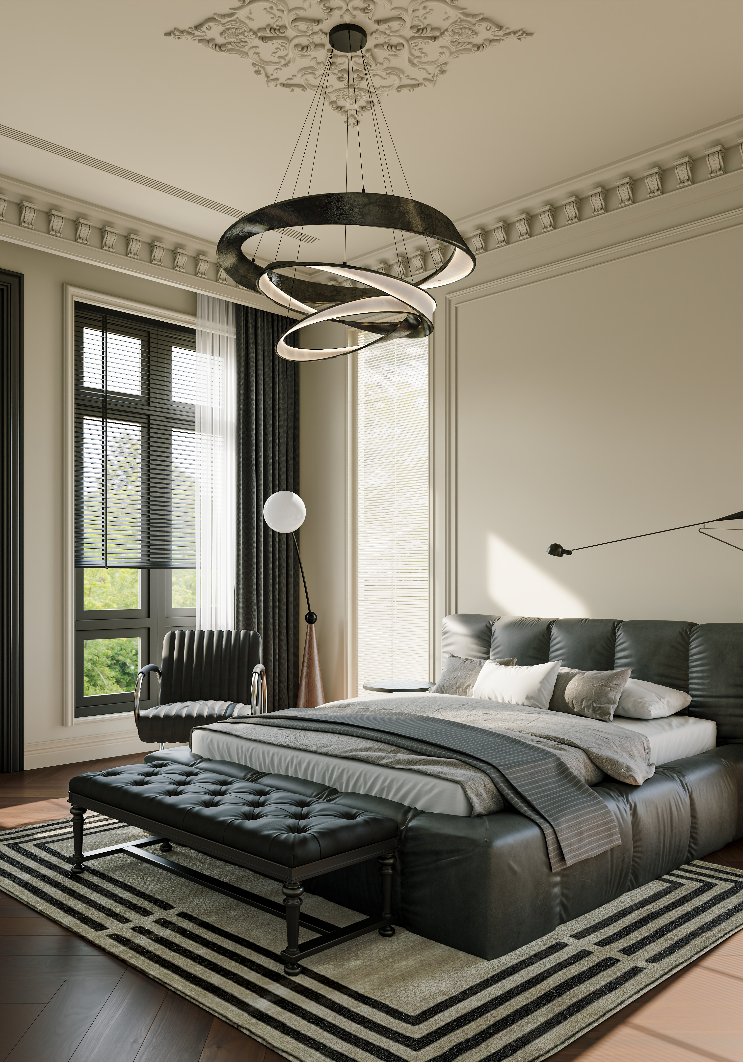 法式别墅渲染丨长沙佐尚-1