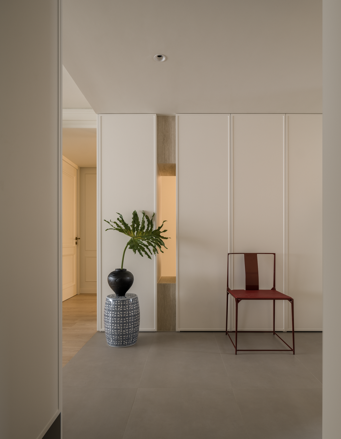 餐厨一体大洄游感知极简法式的浪漫与轻盈-6