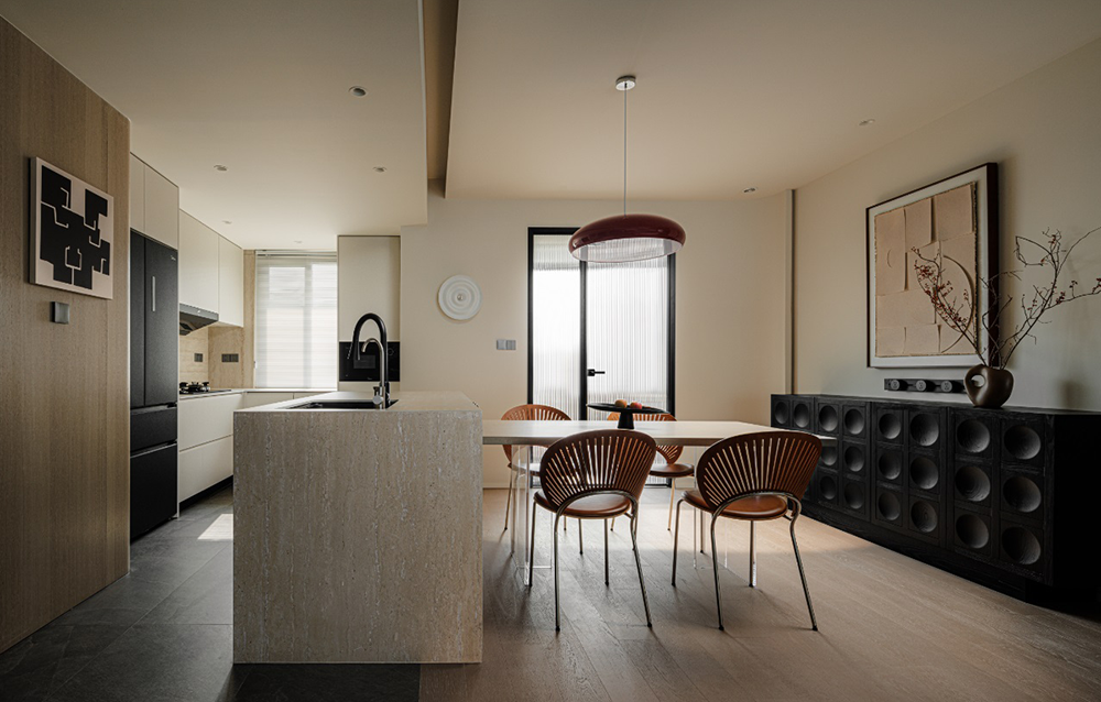 简约原木风:自由无界的理想家丨予上设计-19