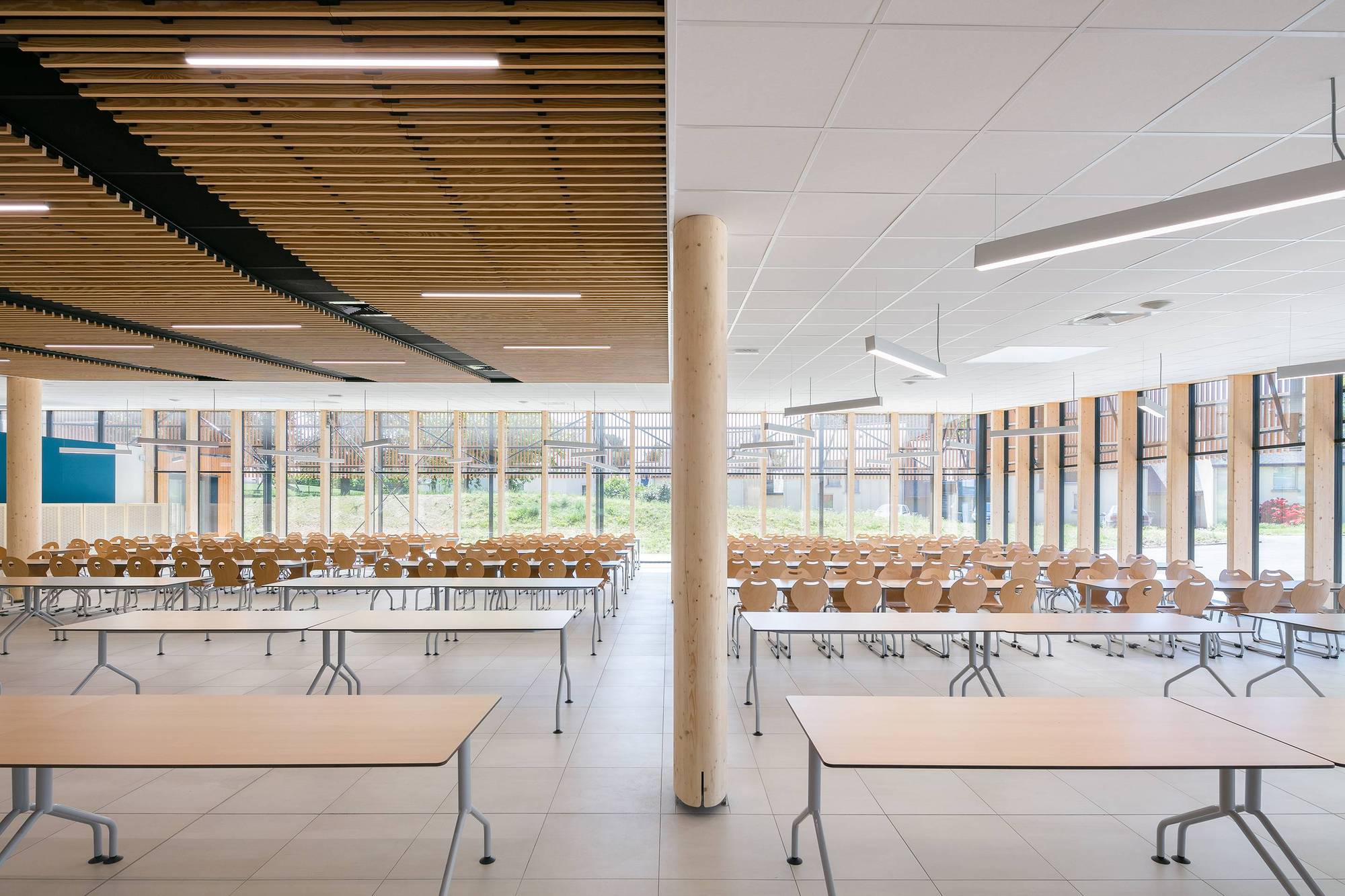 Rene Cassin 学校食堂丨法国丨Brulé Architectes Associés-19