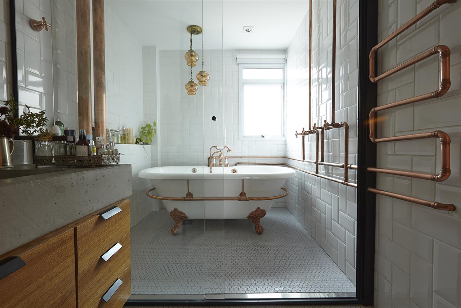 巴西 Apartamento Girassol | 混凝土与木质的完美结合-9