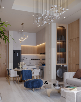 现代Living Room Design丨阿联酋丨Arch. Shehab Ashraf