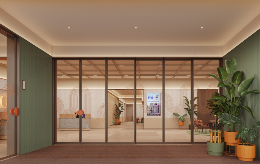 亚筑设计|武汉江夏金融港桔子酒店-15