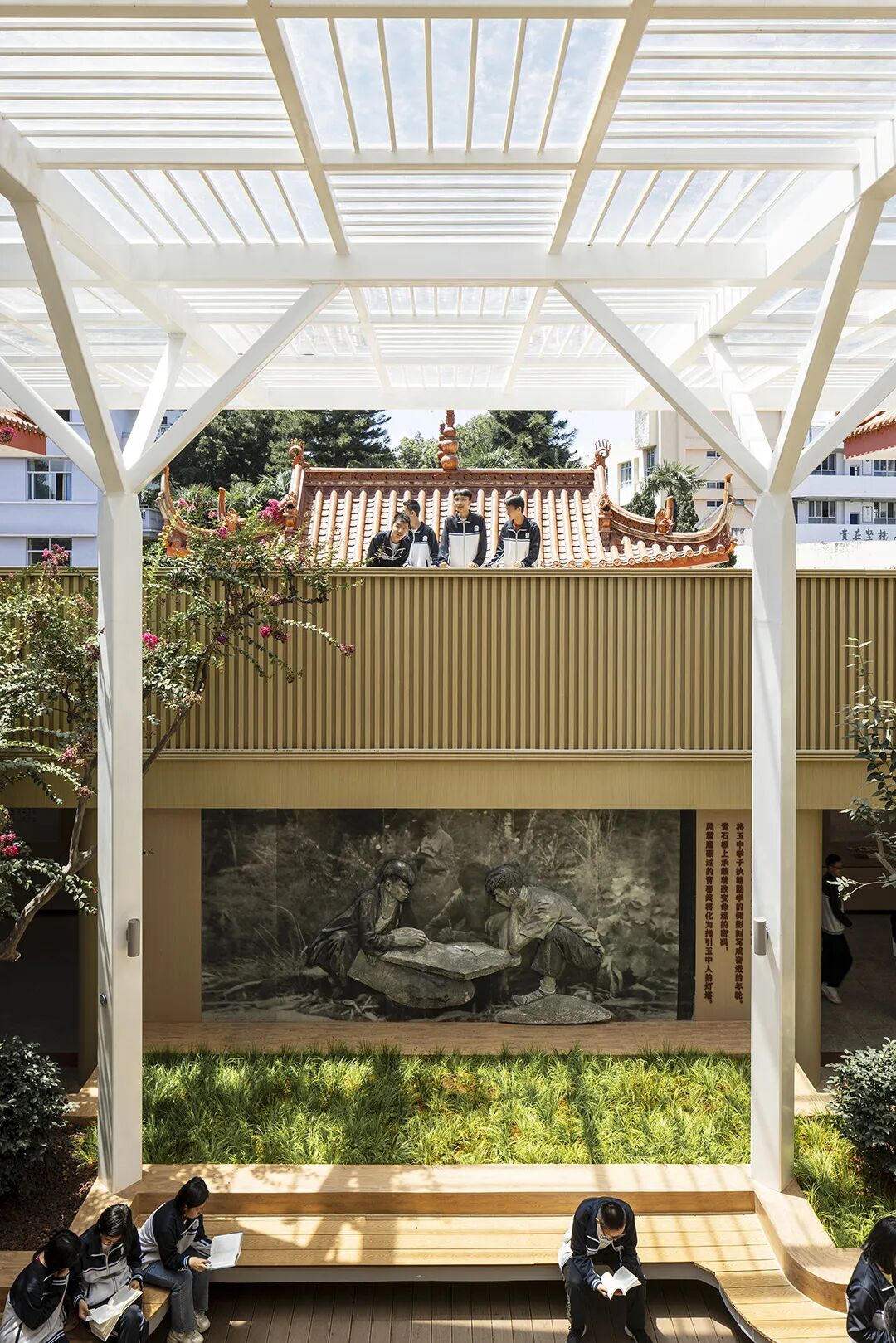 思序作品|百年“水晶宫”，温润旧时光——云南省玉溪第一中学图书馆更新改造项目-88