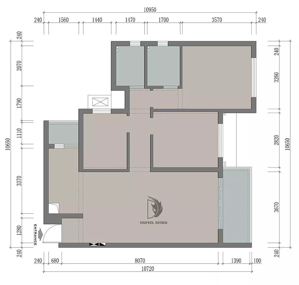 华润凯旋门 MUJI 风三房两厅,收纳与空间利用的典范-6
