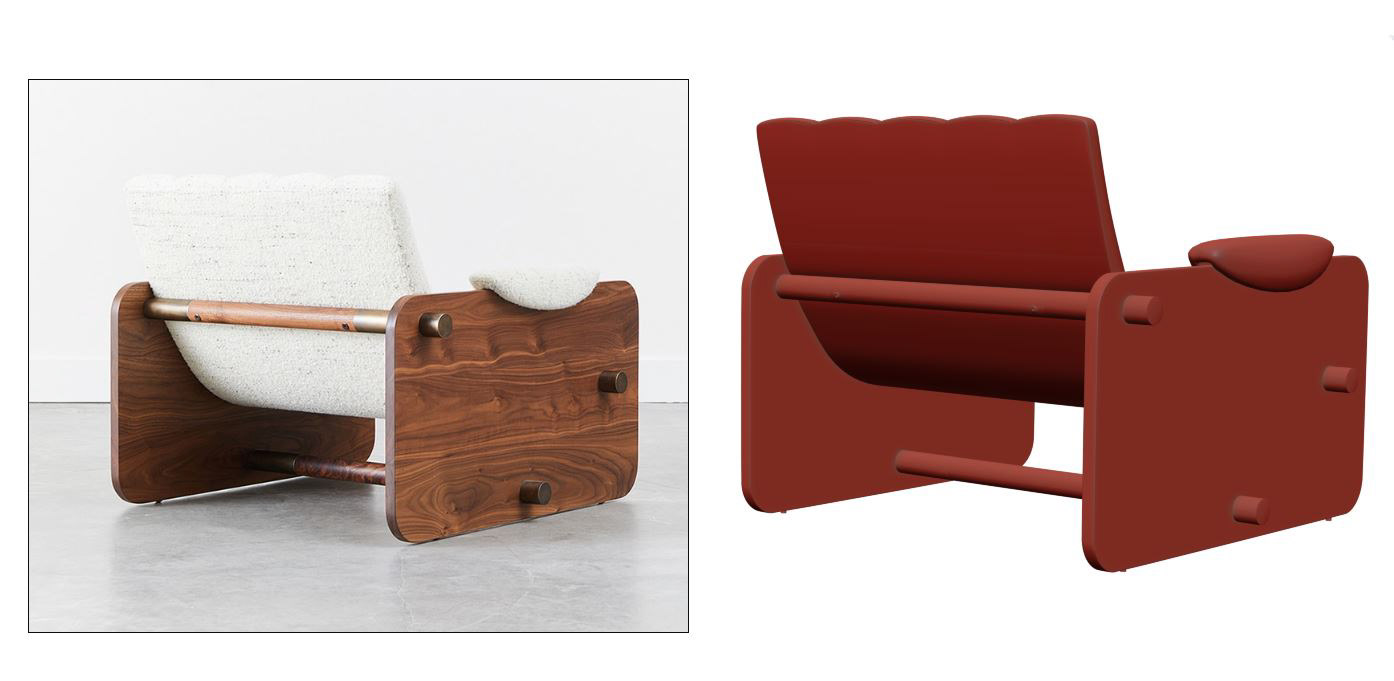 Borso Club Chair 3D建模与渲染丨COUP STUDIO-18