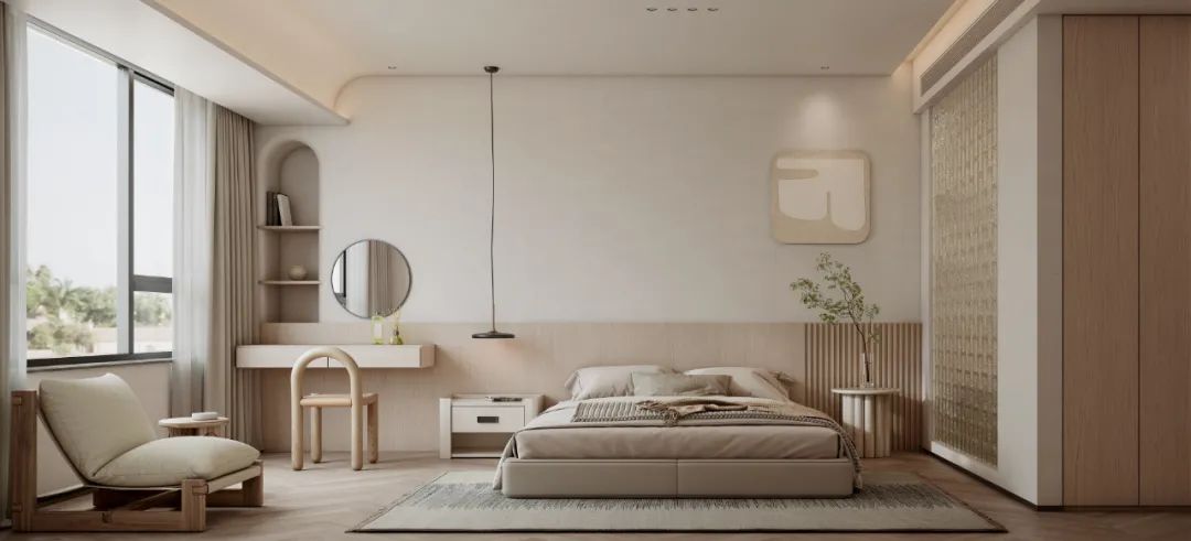 165㎡极简原木系素雅宁静的家丨中国长沙丨周笙笙建筑装饰设计-31