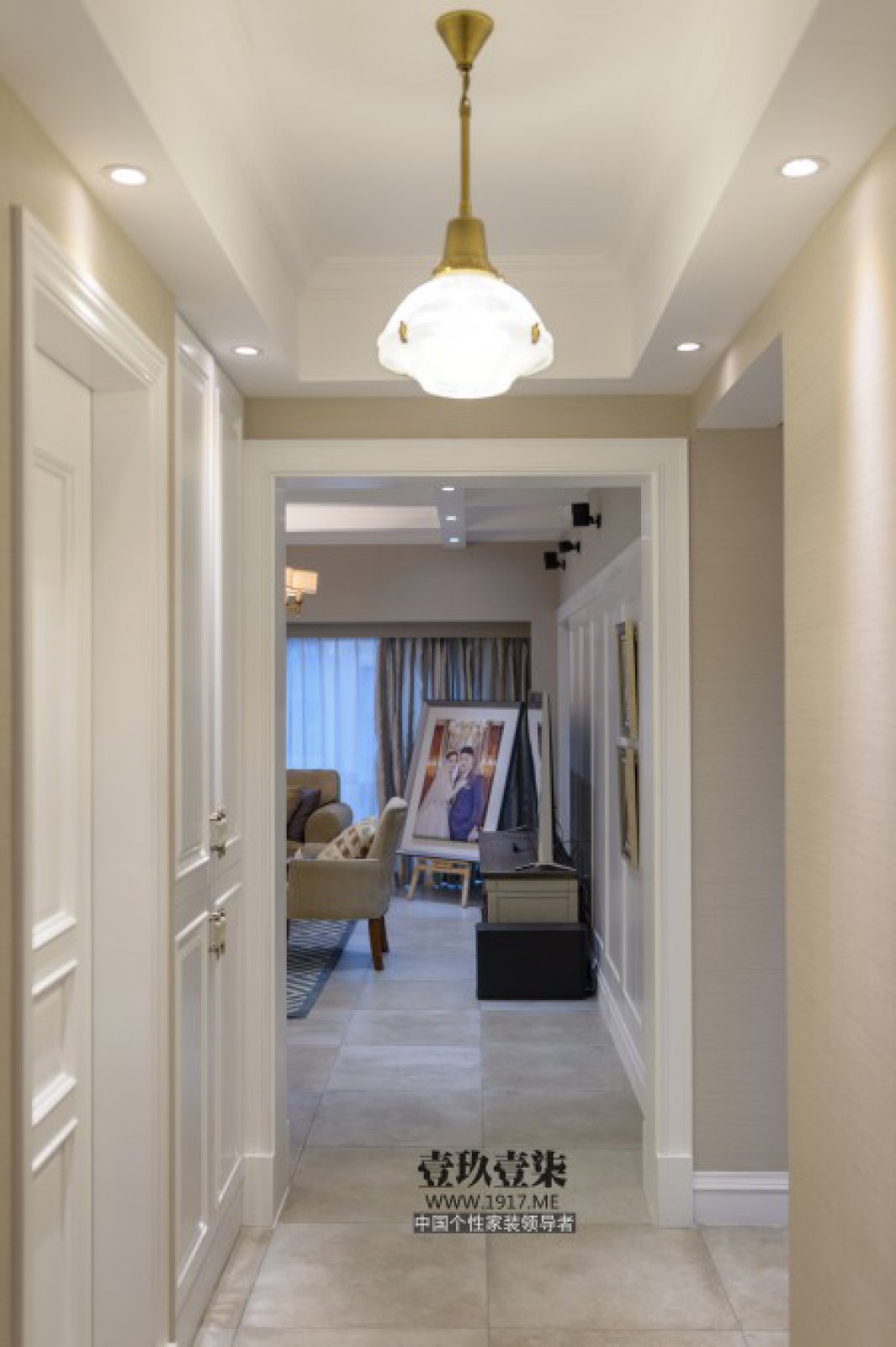 143㎡摩登美式住宅设计-19