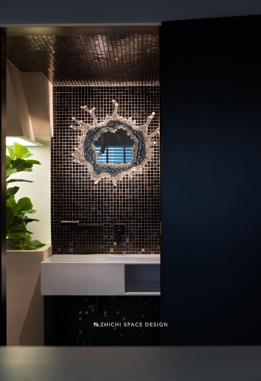 武汉咫尺设计︱藏于繁华都市中的白色极简盒子-44