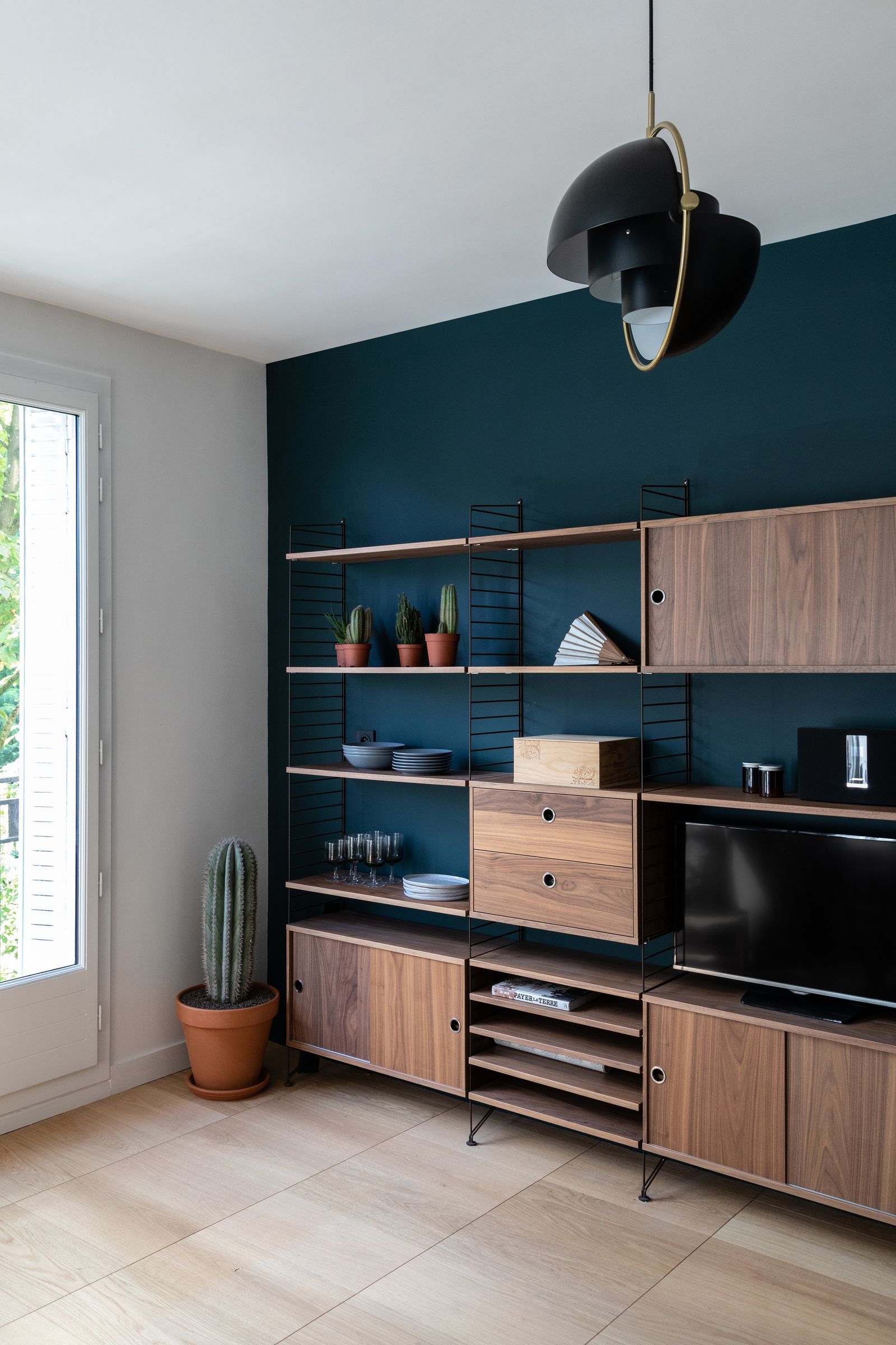 巴黎肖蒙山丘公园附近44㎡彩色简约公寓改造丨法国巴黎丨OUI Architecture-4