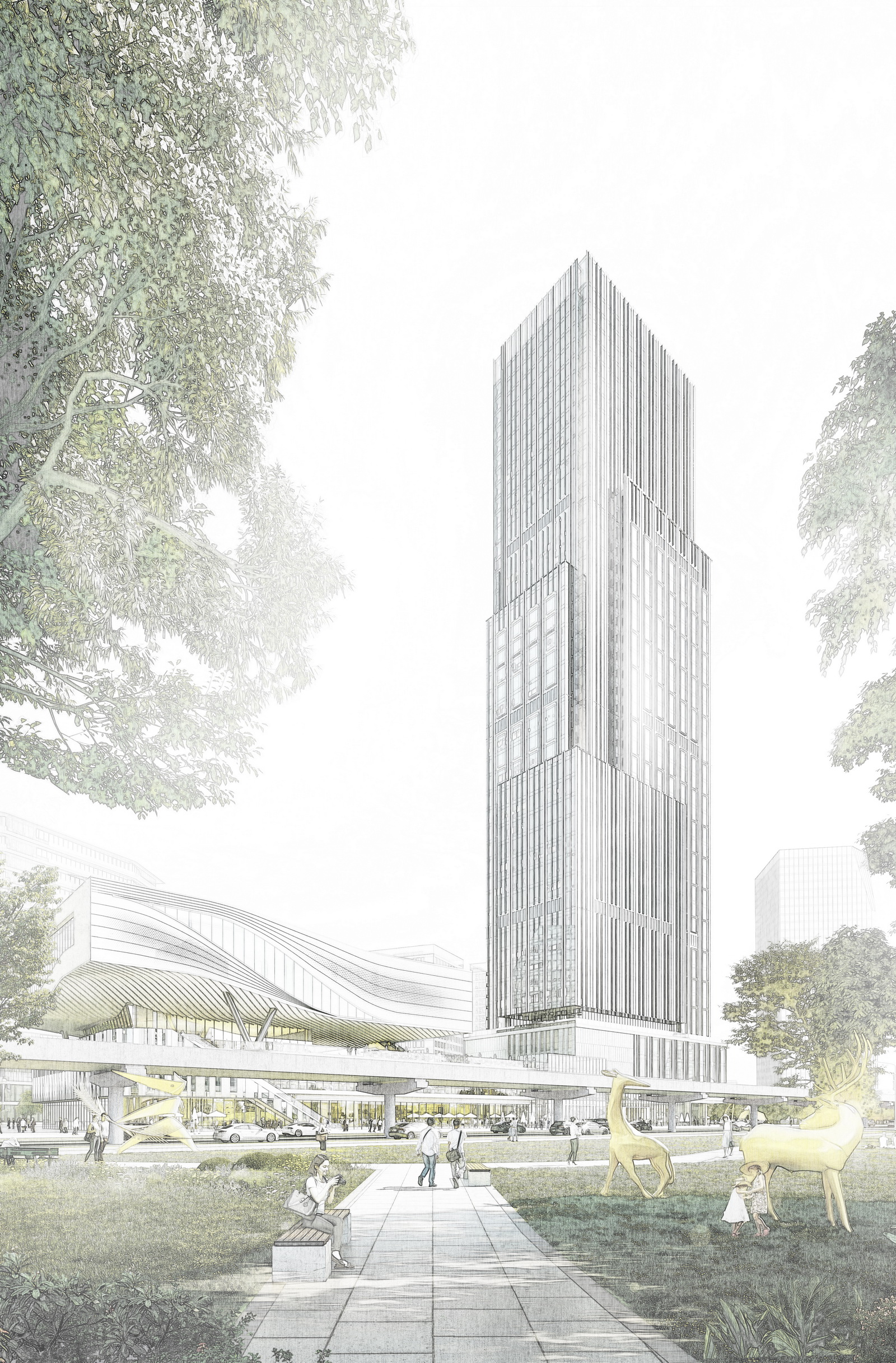 帝奥·墨度 MUDO Architects丨桂林福达总部基地 建筑设计 丨中国广西-0