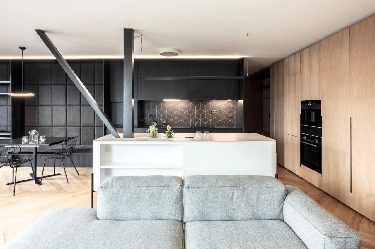 斯洛伐克不规则公寓翻新丨KuklicaSmerek-26