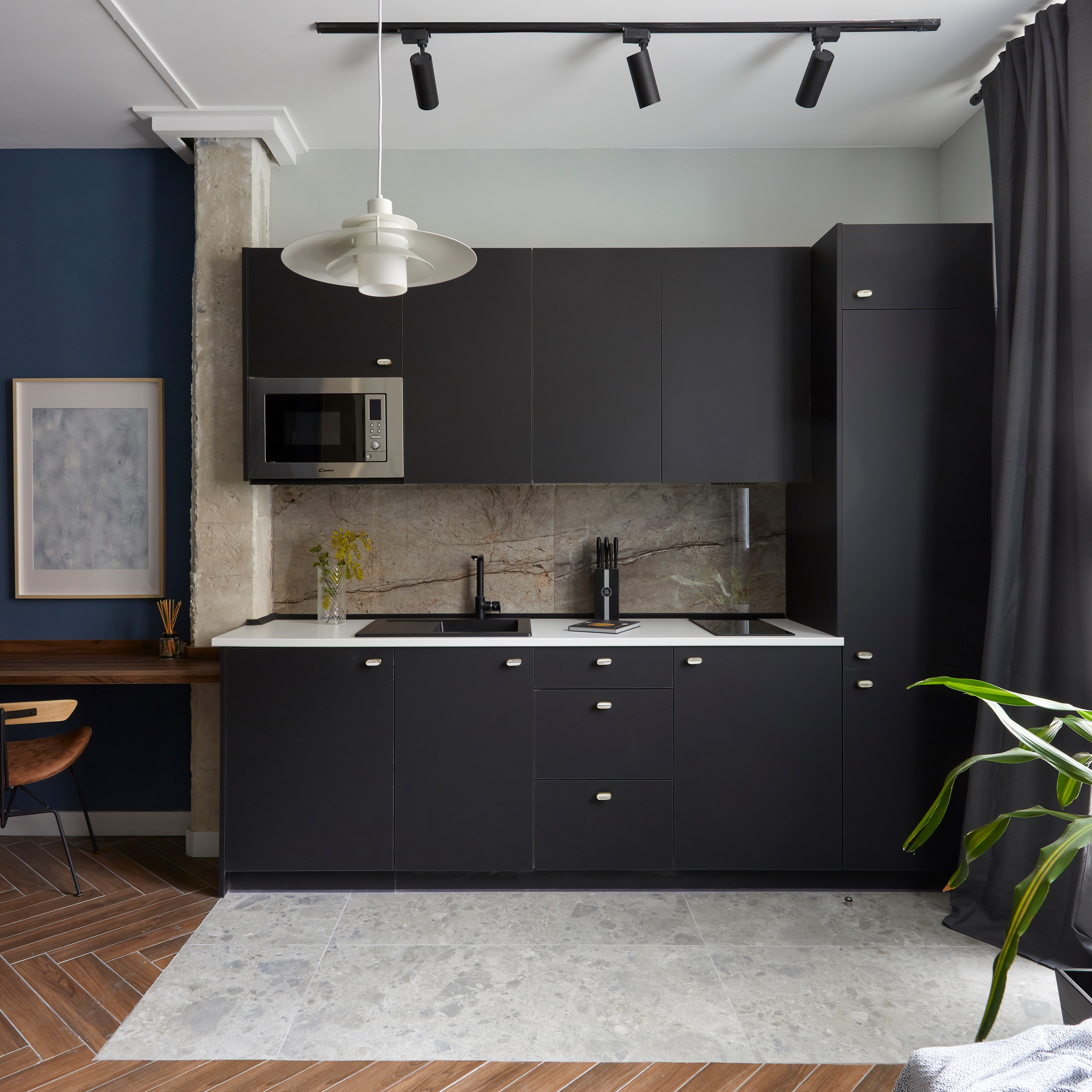 马德里 27 平米小空间魅力公寓设计-0