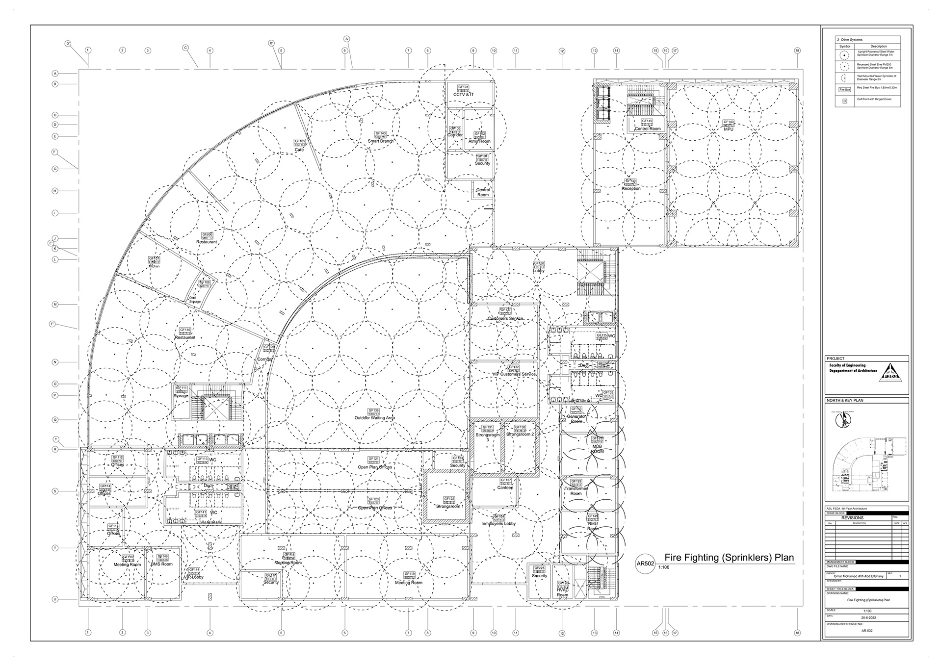 NBE Bank Headquarters Working Drawing Project-23