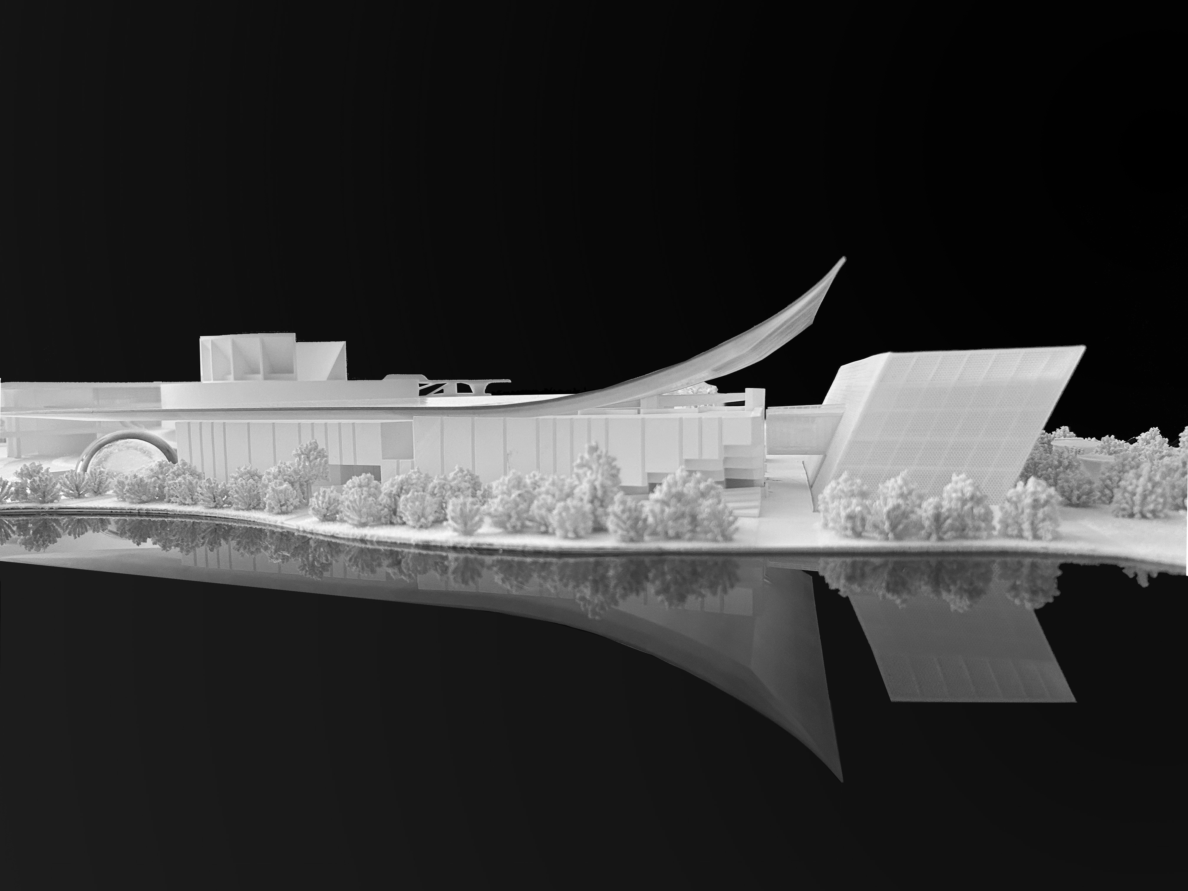 汤桦建筑设计一等奖方案：三亚崖州湾科技城文体中心（深海博物馆及体育中心）-16