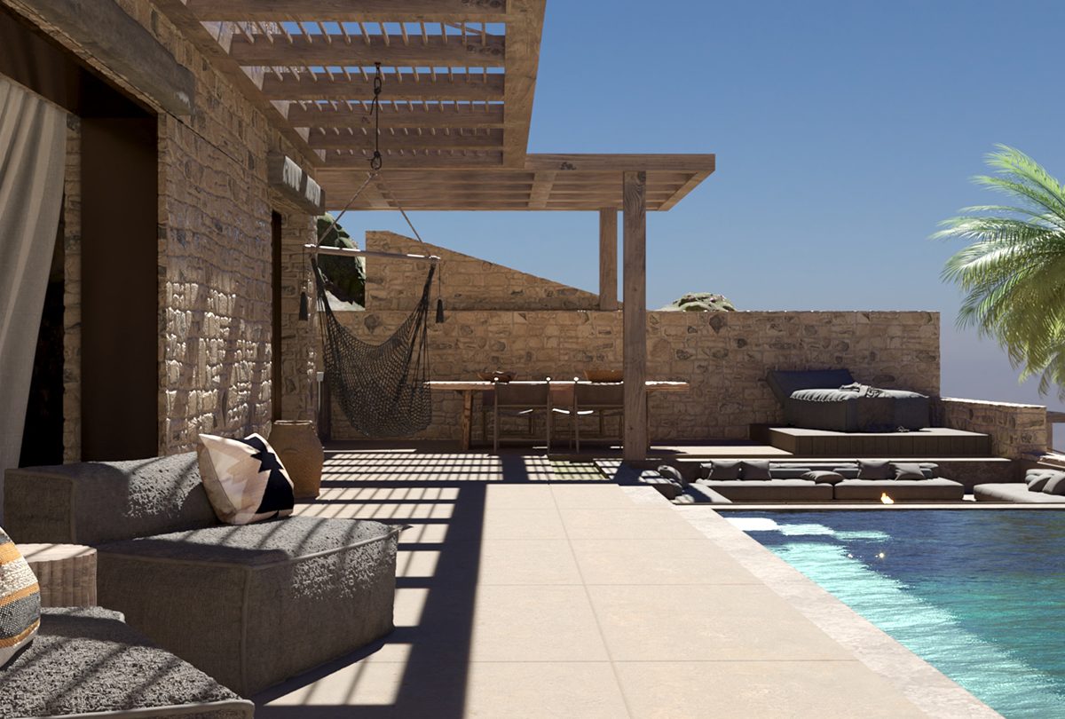 Villas in Naxos Outdoor - Utopia Hotel Design Staging-28