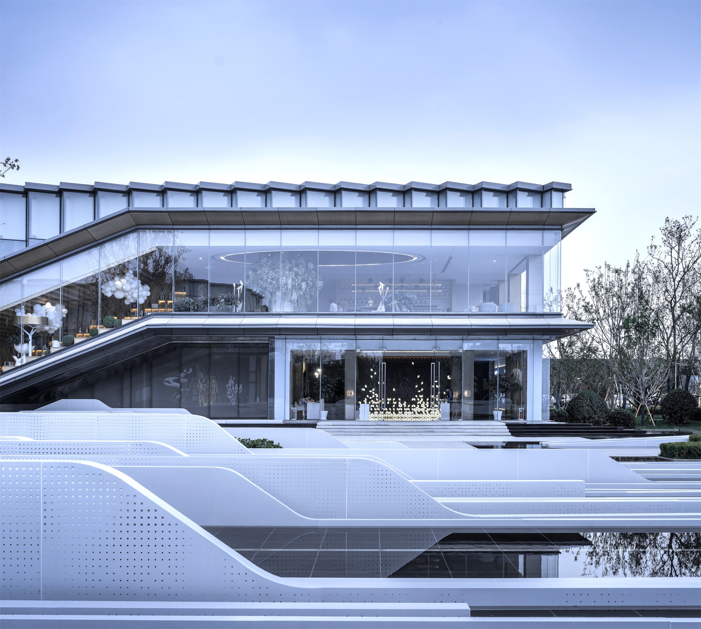 济南·中粮祥云售楼处景观设计-55