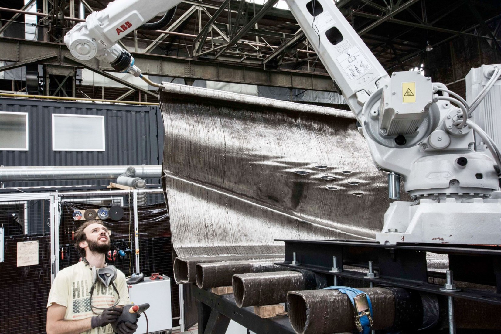 世界首个3D打印不锈钢桥丨荷兰阿姆斯特丹丨Joris Laarman Lab-13