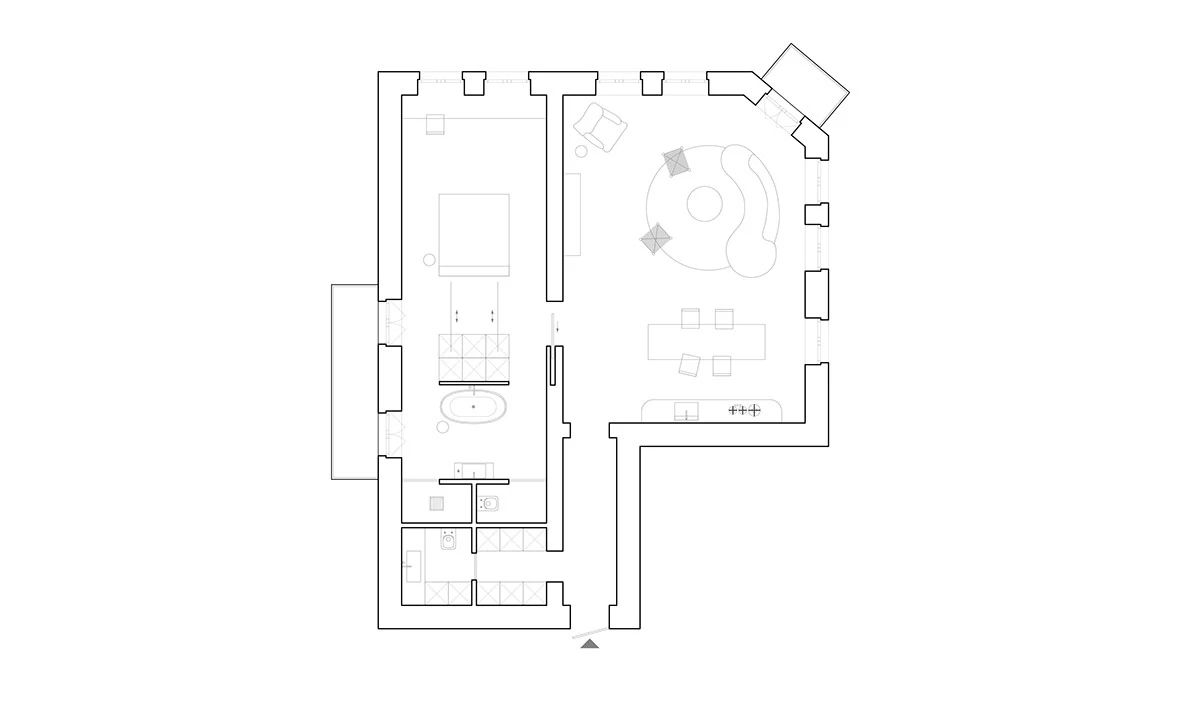 复古文艺宅设计丨空间设计-38