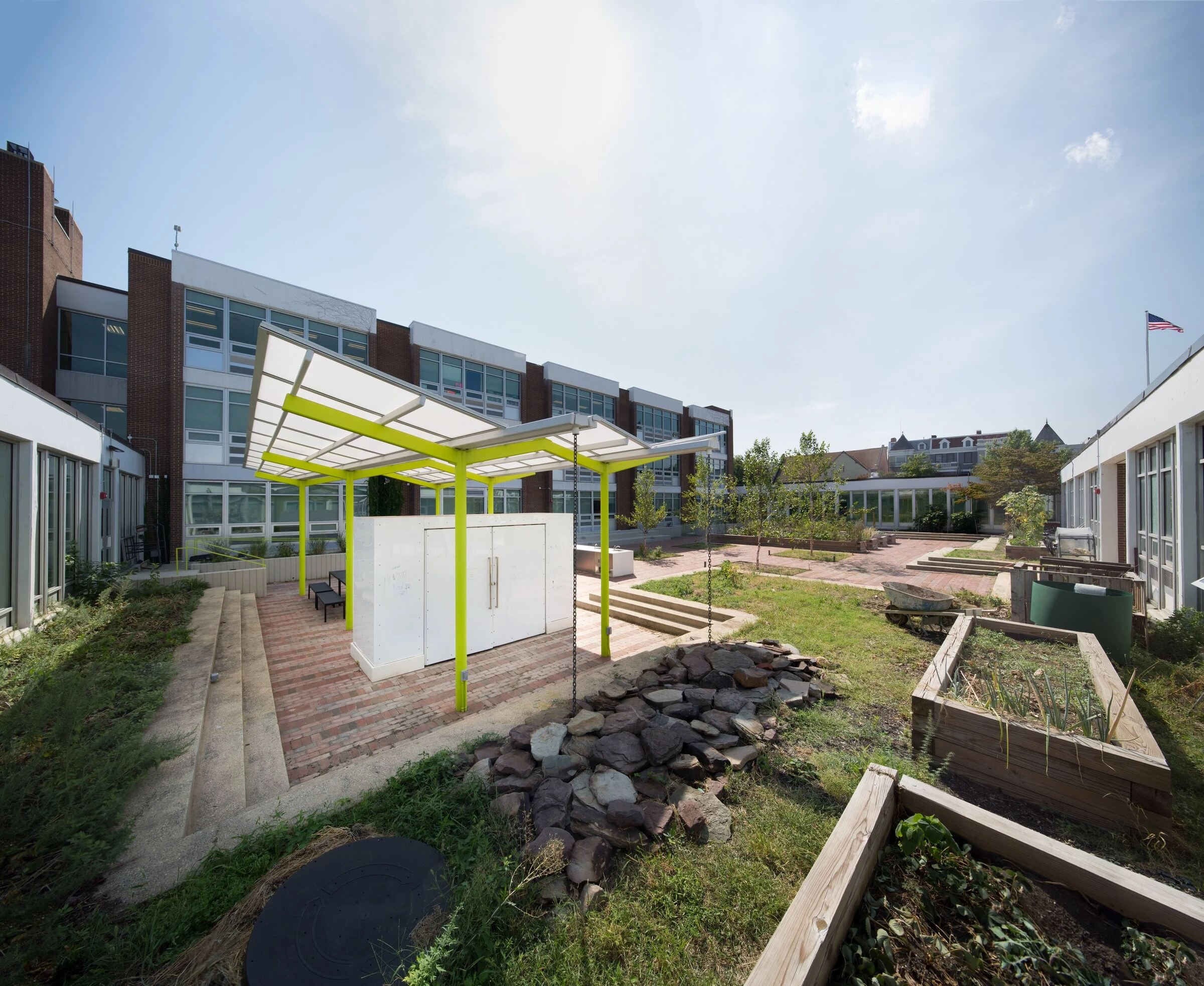 Tubman Elementary School Courtyard-10