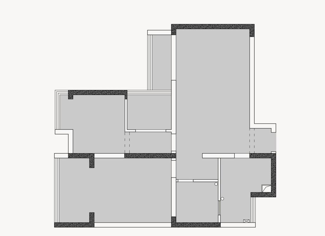 75 平方爆改 3 室,空间利用与风水环保完美结合-0
