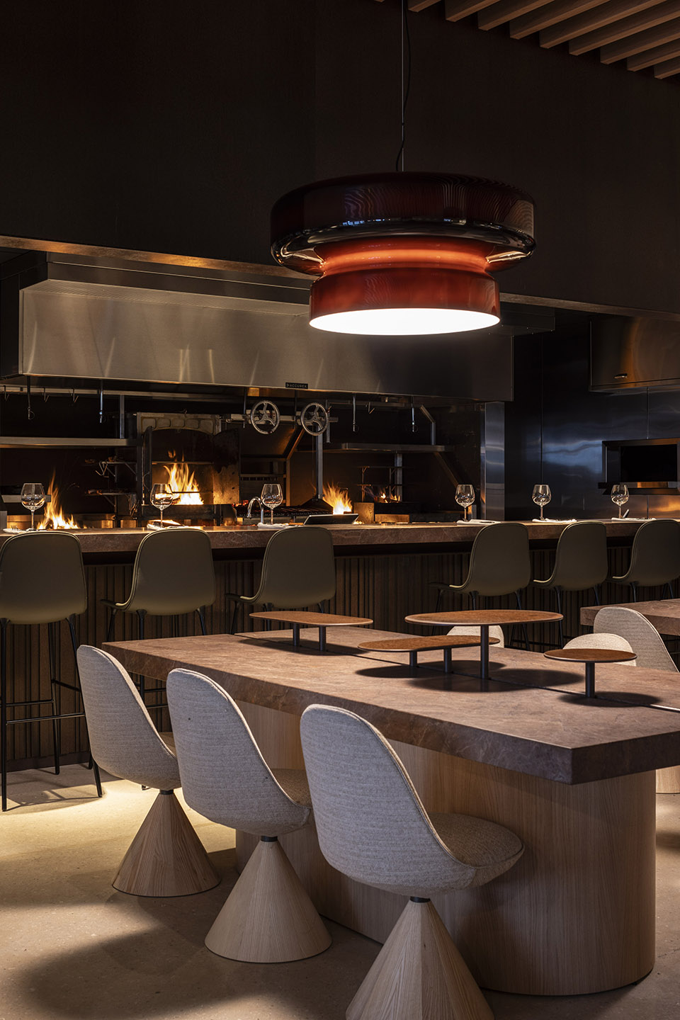 Malka餐厅丨美国丨Kimmel Eshkolot Architects-21