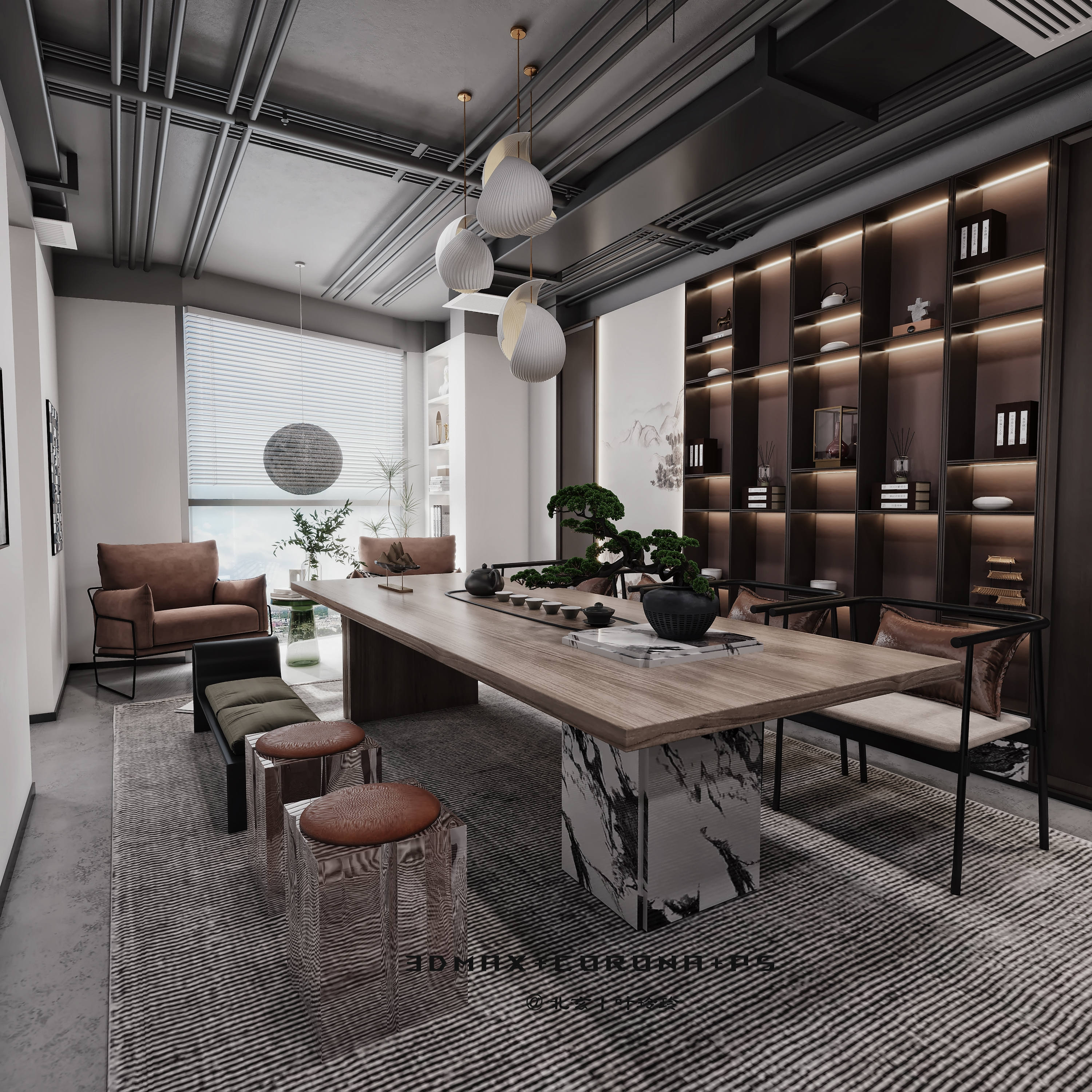 传媒公司办公室 | 搭建美妙的人文结构-2