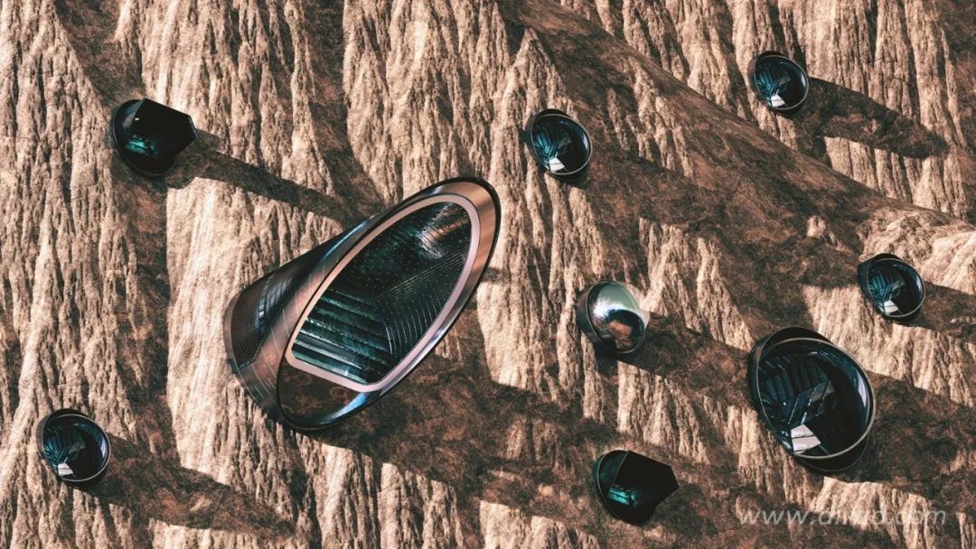 Nüwa · 火星上第一个大规模人类社区丨国际建筑设计公司 ABIBOO Studio-21