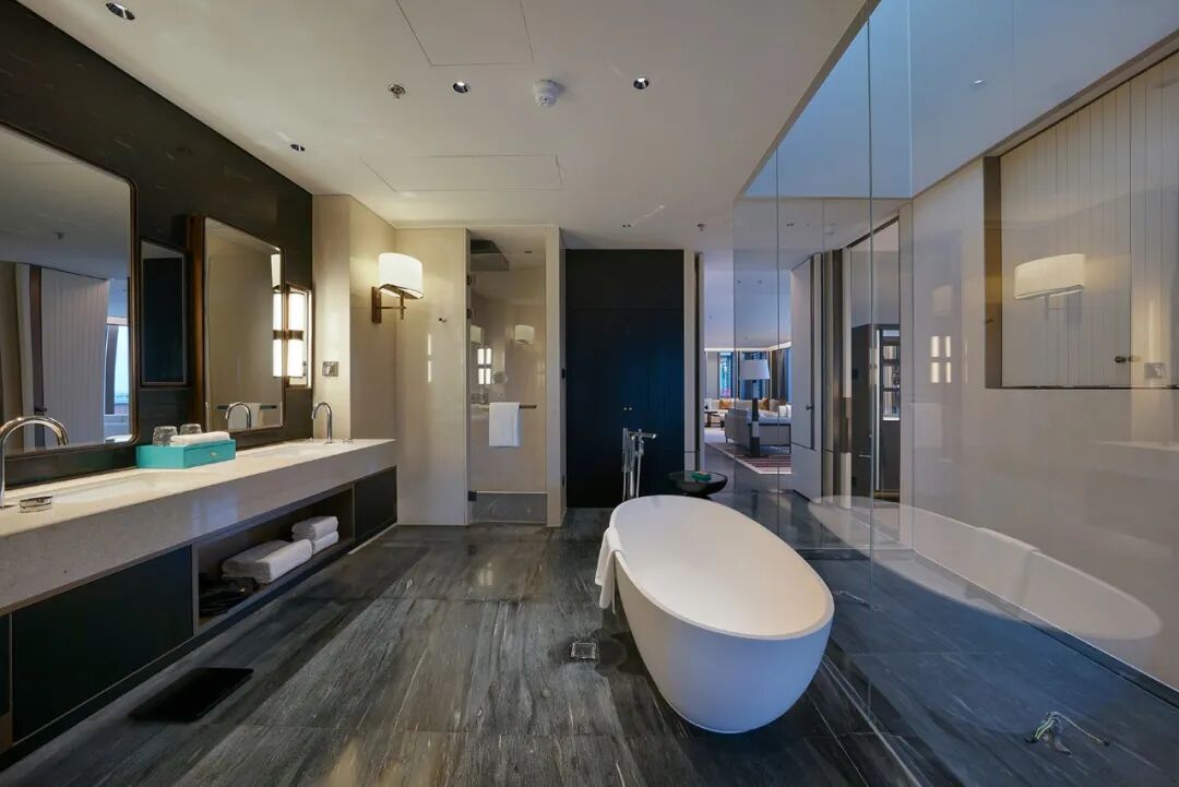 金茂装饰酒店新作|北京通州皇冠假日酒店-100