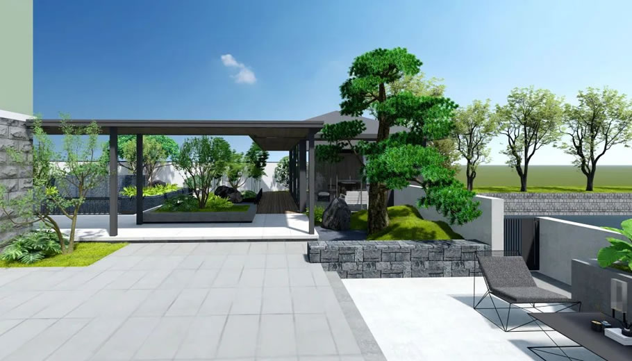 同里花园庭院景观丨中国苏州丨王修伟-21