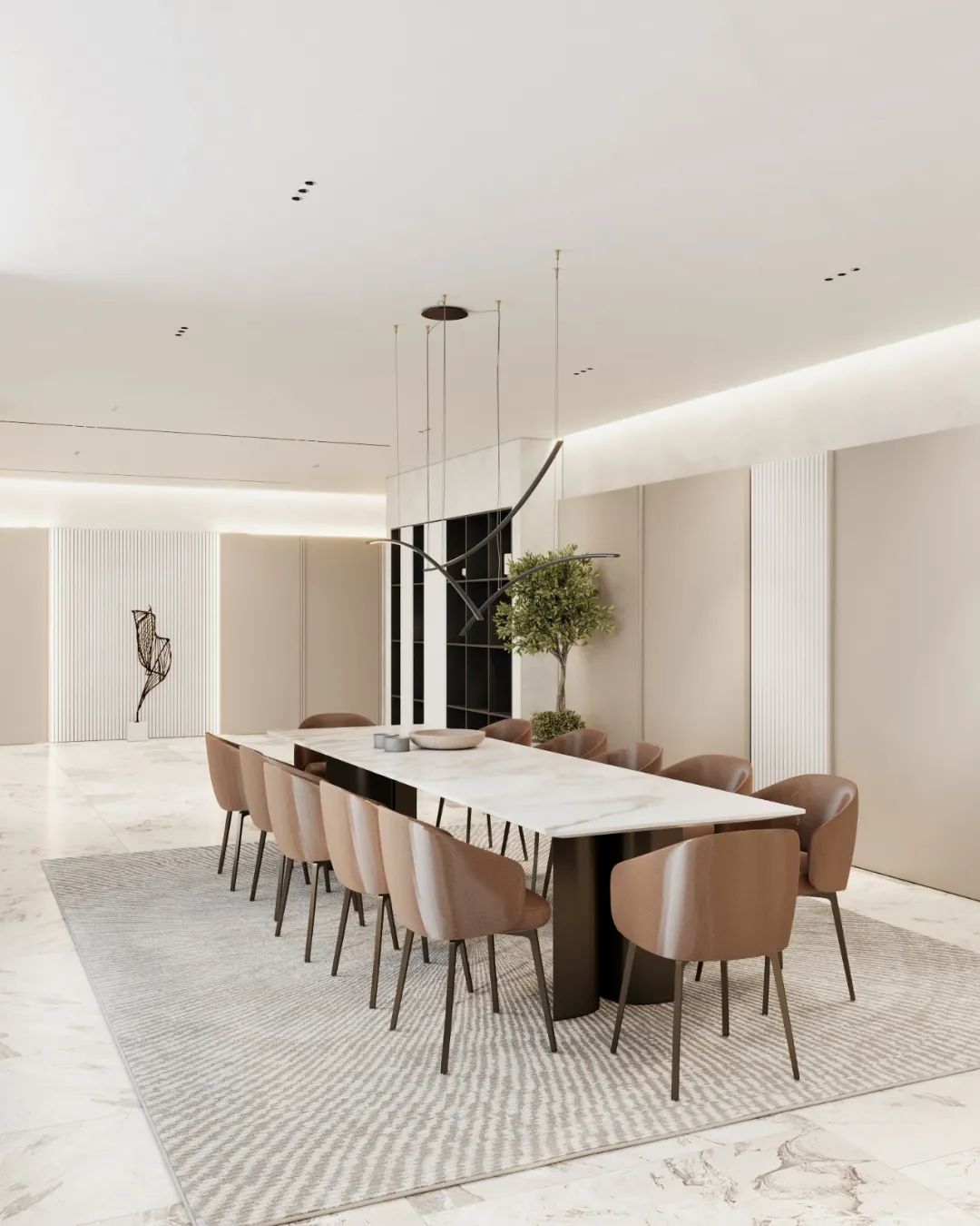 极简奢华绿色住宅设计丨LeQB Architects-63