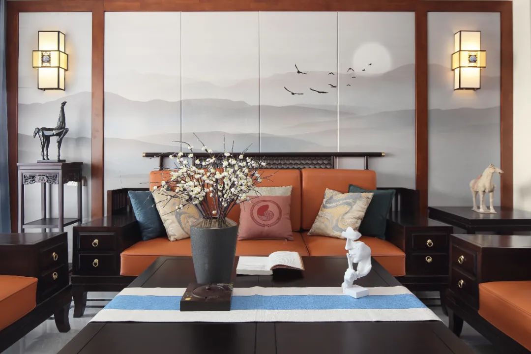 《橙香·沁园》 | 传统与现代共融的东方美学空间-34