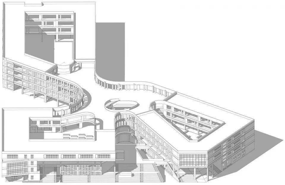 扬中市外国语中学分部丨普泛建筑工作室-71