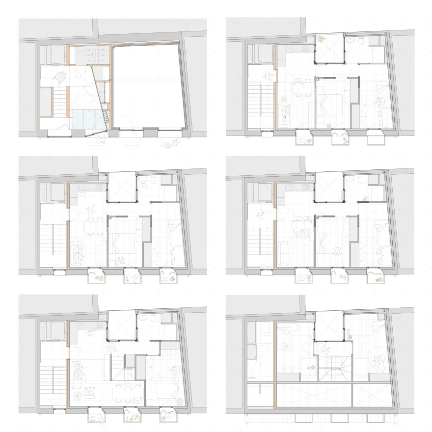 Pamplona 老城区废旧住宅翻新-21