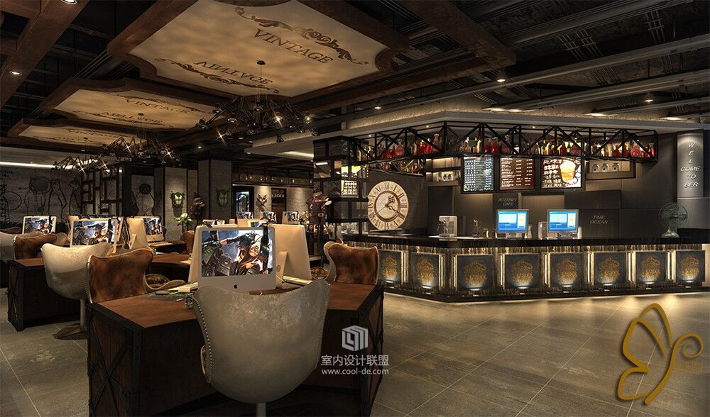 网咖开业了哦，见证效果图与写实图的时刻来啦！！！-13