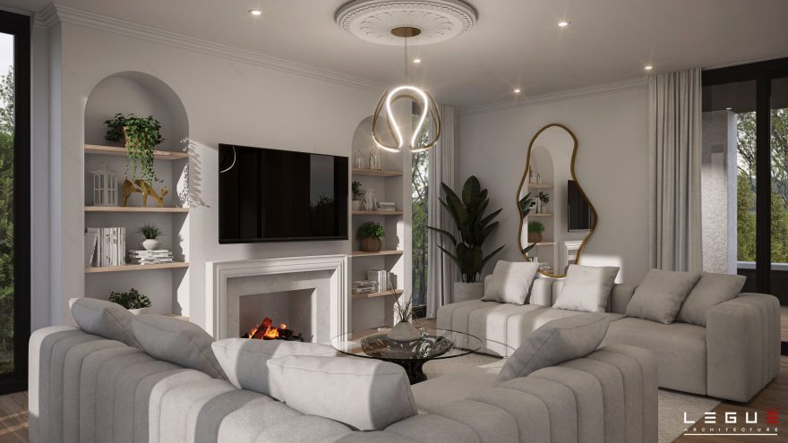 房屋平面图 Ë·244丨Leguë Architecture-39