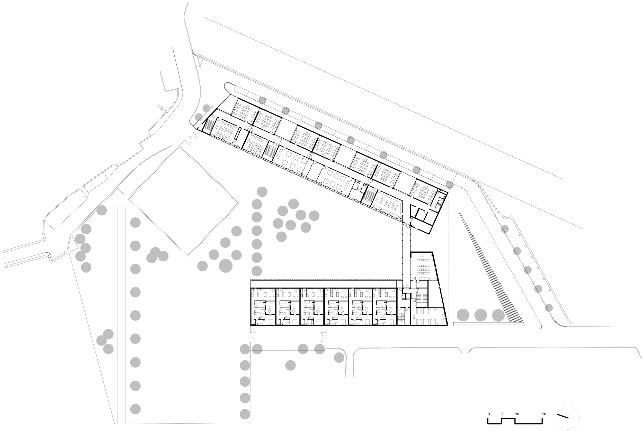 Joséphine Baker中学校,法国 / Panorama Architecture-34