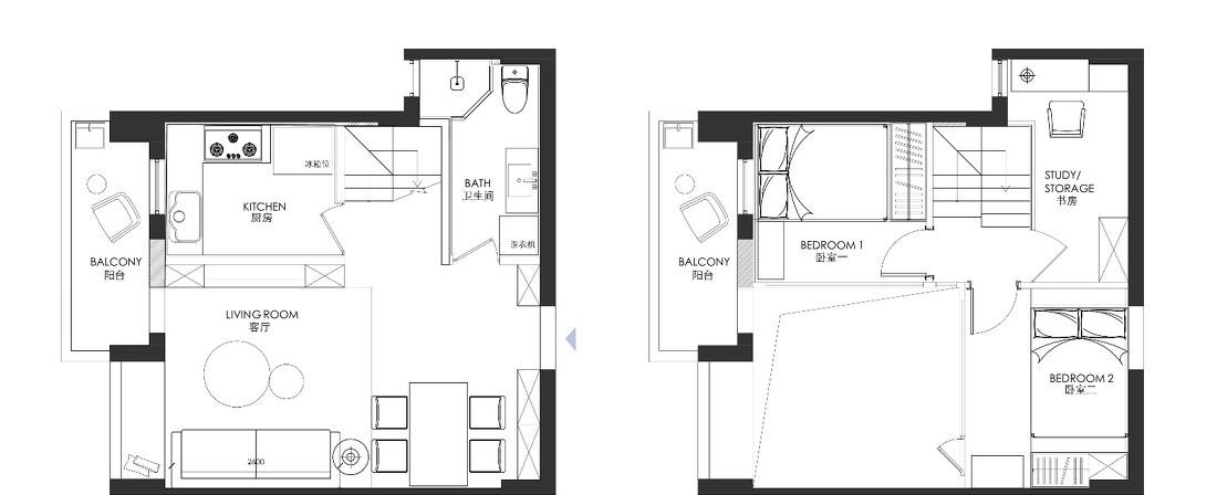 loft公寓丨璞海设计事务所-6