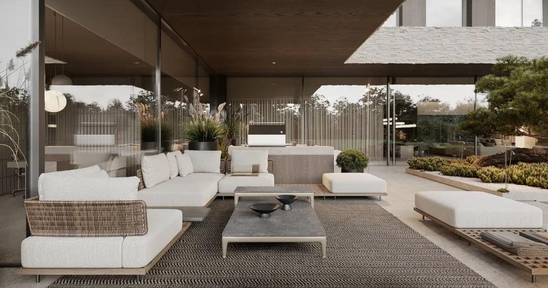 国际软装趋势--900㎡大别墅，豪宅专属永恒大地色-3