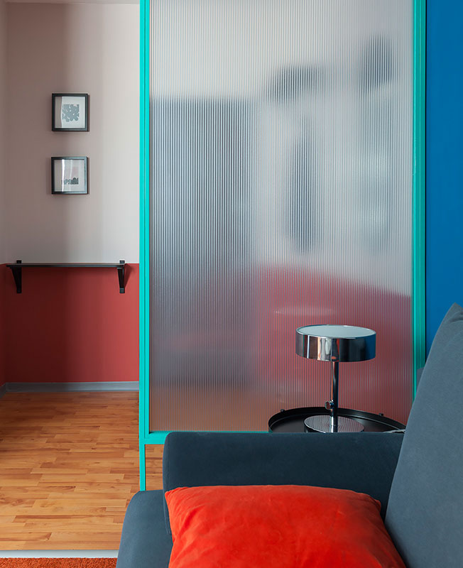 莫斯科58.8㎡色彩缤纷的出租公寓  M.Buro-3